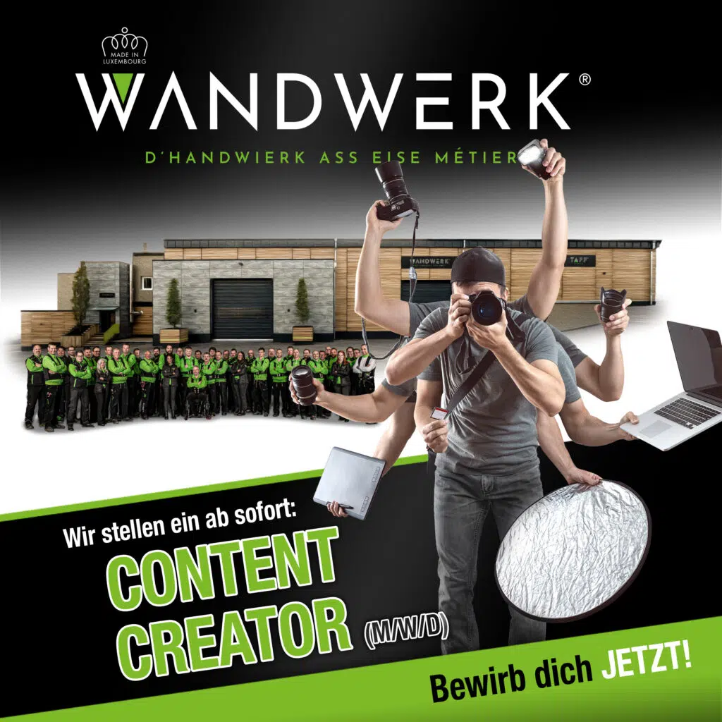 Stellenanzeige Content Creator